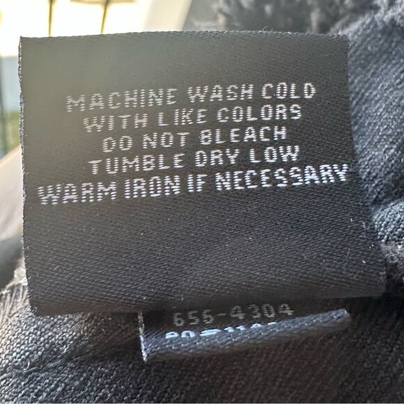 Indigo Saints Black Denim Jacket Size L - Picture 5 of 5